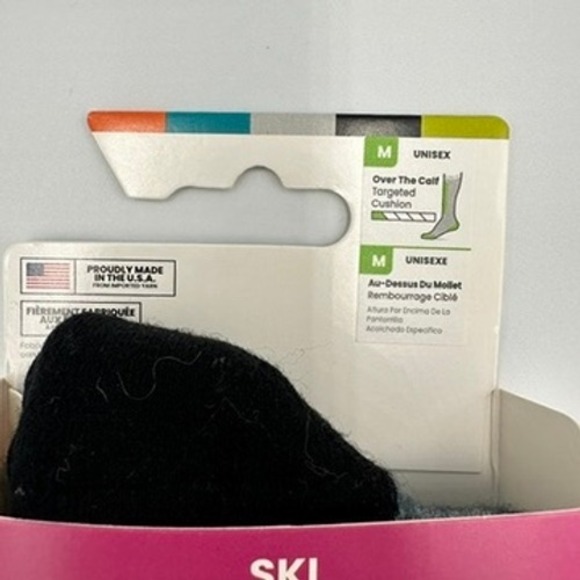 Smartwool Ski Socks Merino Wool Unisex Medium Over The Calf Targeted Cushion NWT - Picture 3 of 4